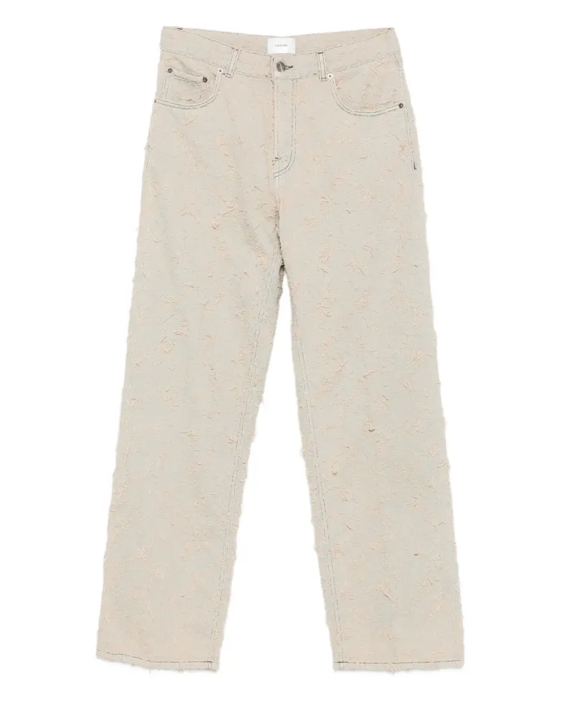 Haikure Ausgefranste Jeans - Nude Nude