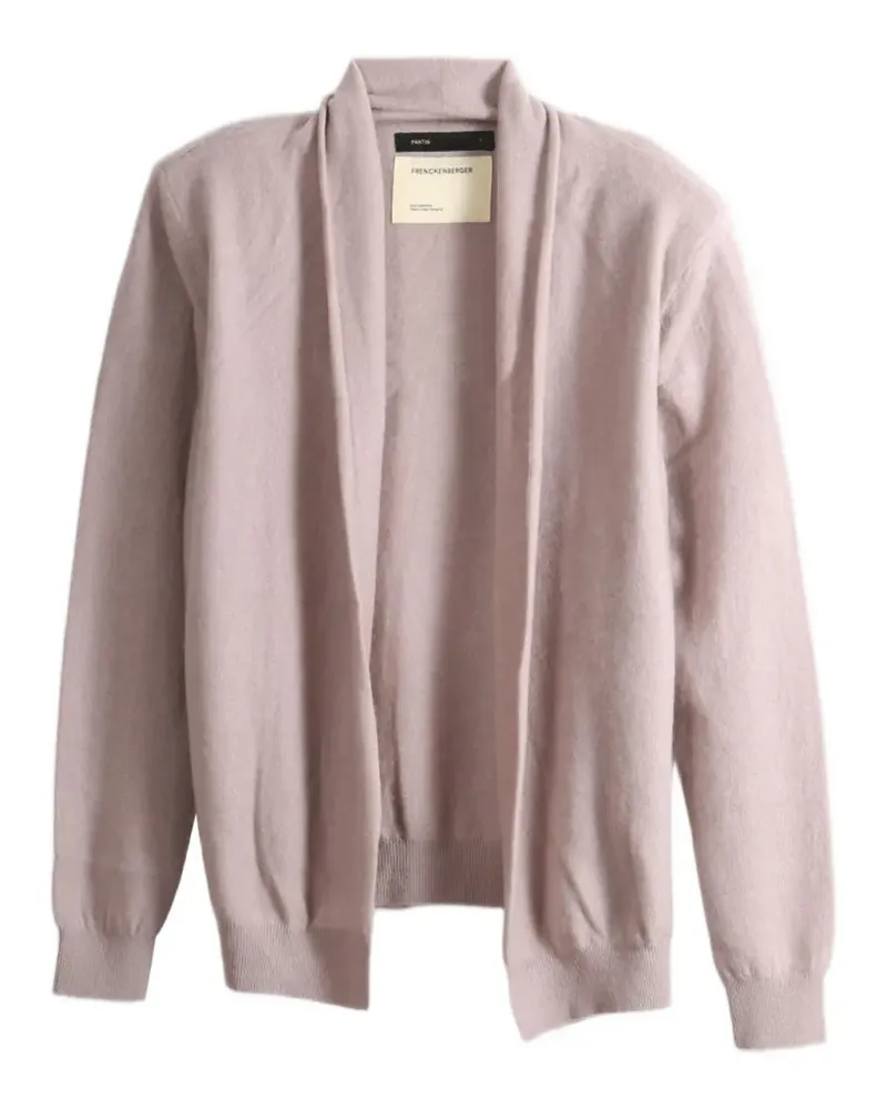 Frenckenberger shawl-collar cardigan - Nude Nude