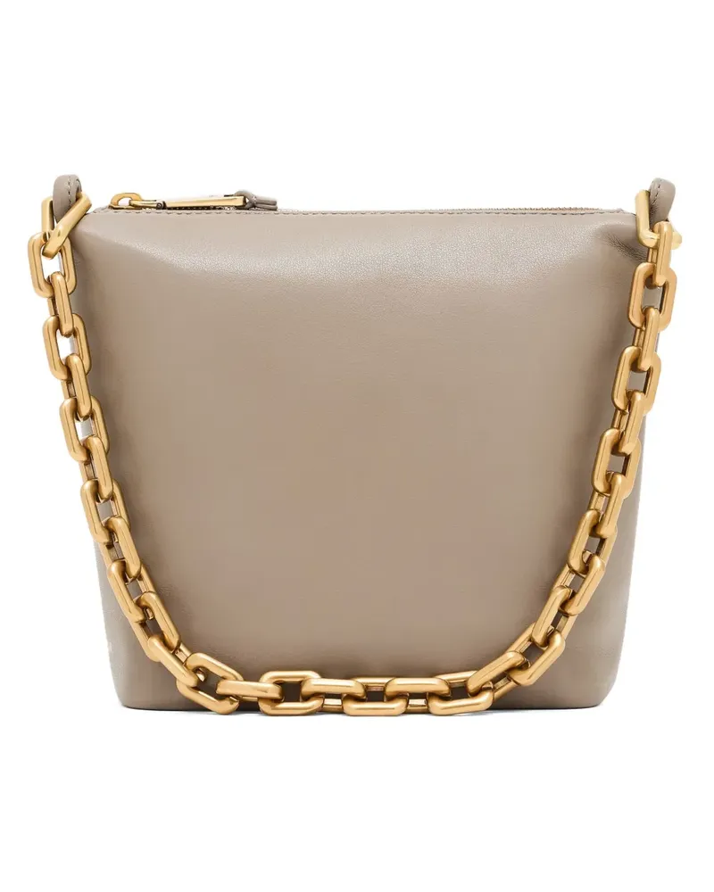 Emporio Armani Kleine klassische Schultertasche - Nude Nude