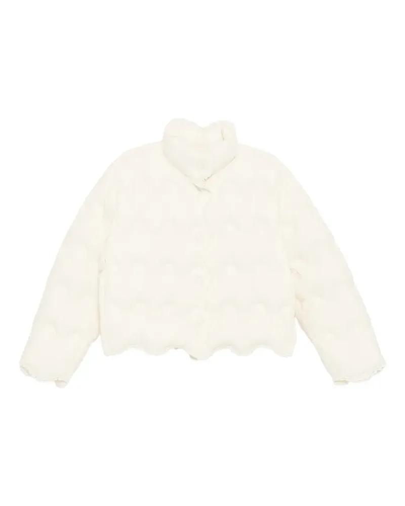 JNBY wave-quilted jacket - Nude Nude