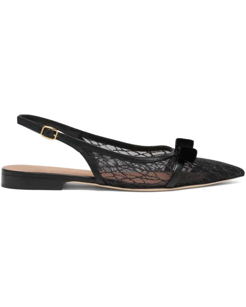 Malone Souliers Jama Slingback-Pumps - Schwarz Schwarz