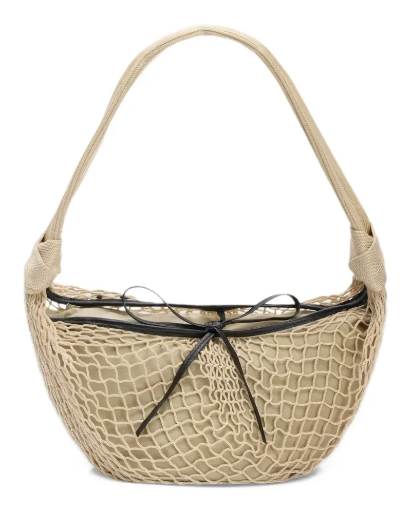 Christophe Lemaire Fortune Croissant Flit Bag - Nude Nude