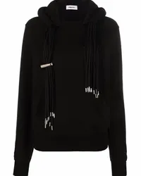 AMBUSH Hoodie mit Kordeln Schwarz