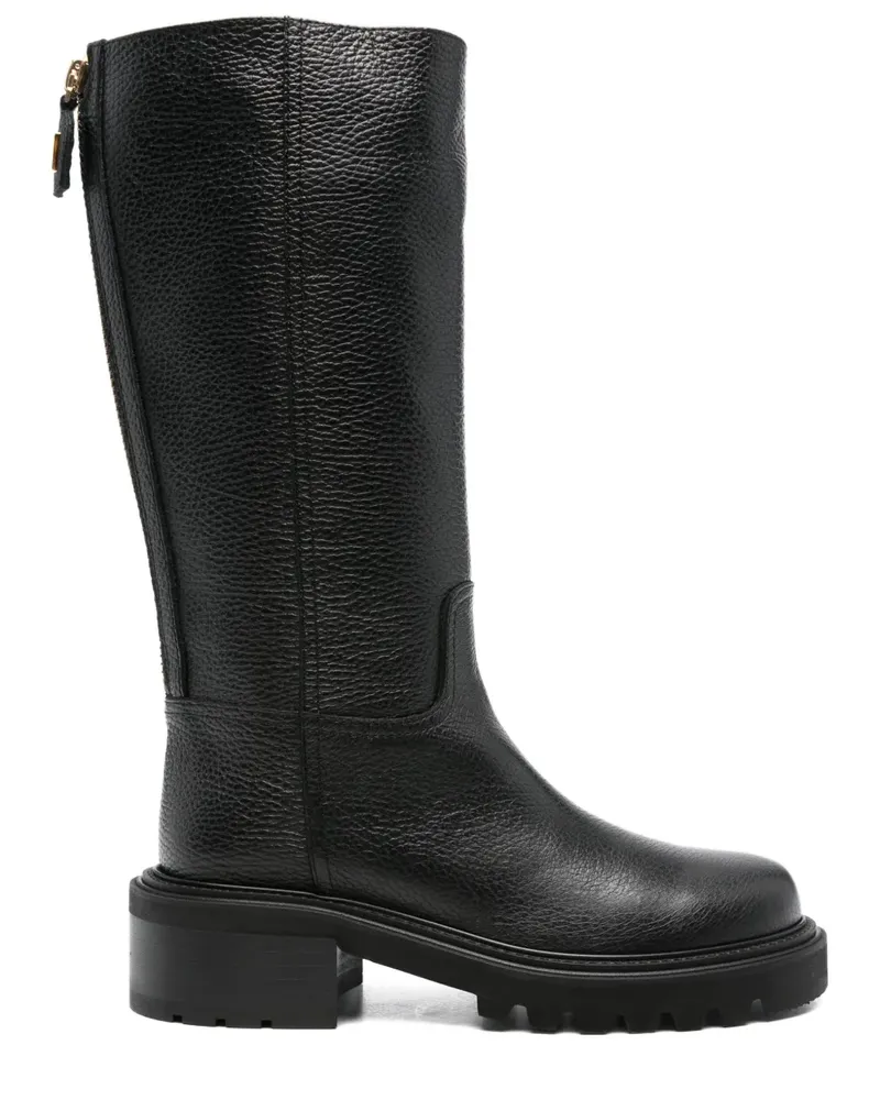 Via Roma 15 Stiefel mit Reißverschluss - Schwarz Schwarz