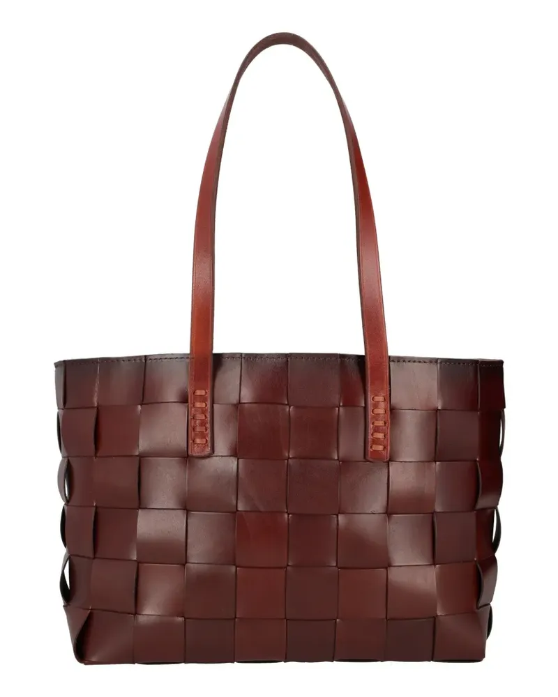 Dragon Diffusion Japan woven shoulder bag - Braun Braun