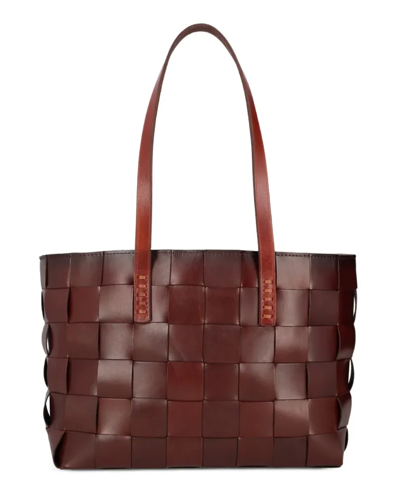 Dragon Diffusion Japan woven shoulder bag - Braun Braun