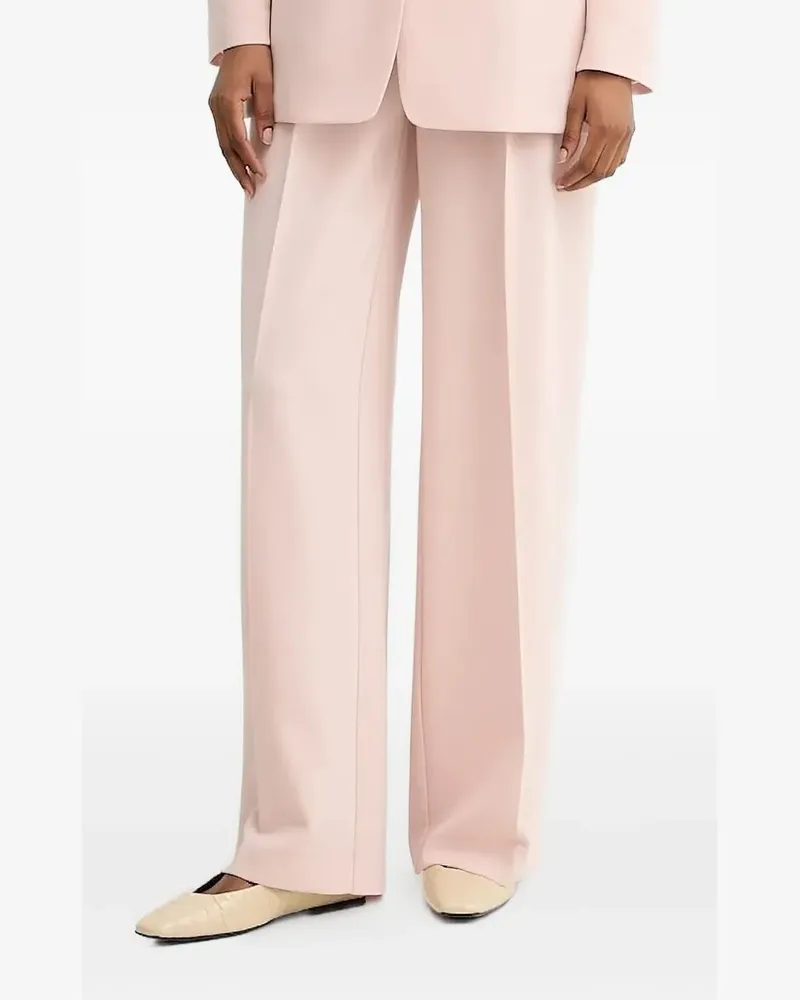 HUGO BOSS Plisseehose mit geradem Schnitt - Rosa Rosa