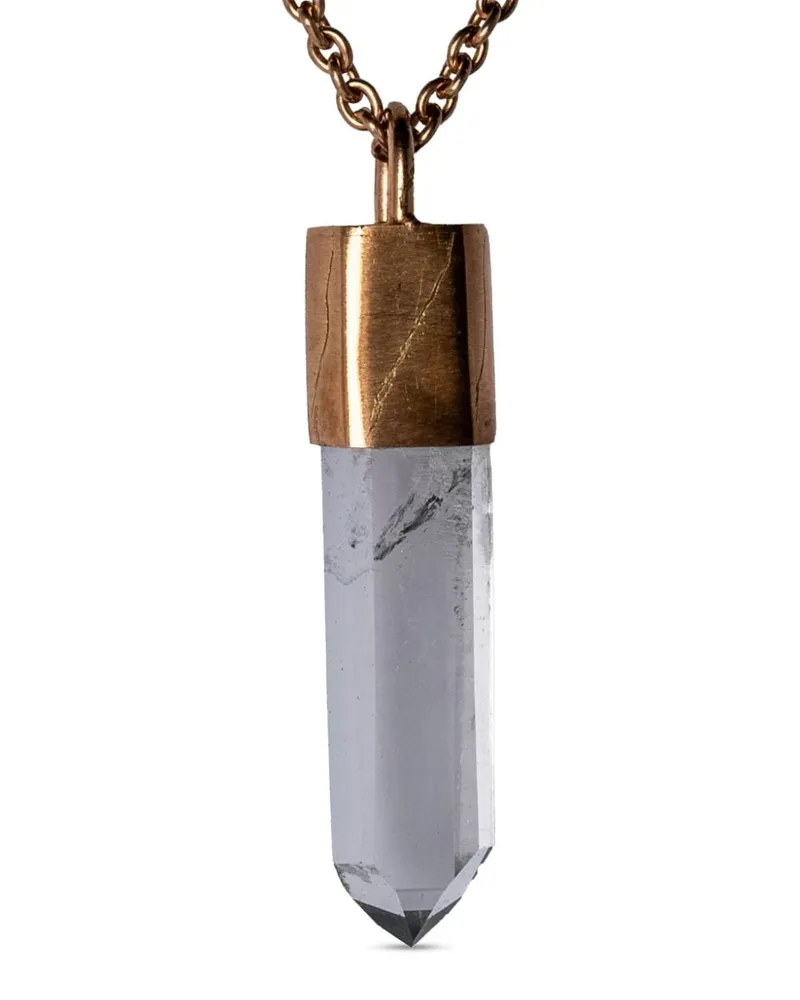 Parts Of Four 18kt Talisman Rotgoldhalskette Gold