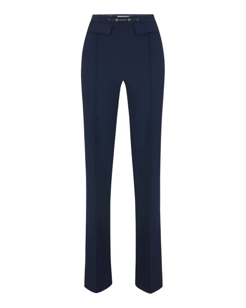 Elisabetta Franchi Hose im Layering-Look - Schwarz Schwarz