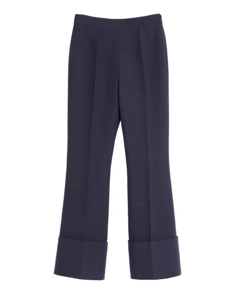 Valentino Garavani Crepe Couture Hose - Blau Blau