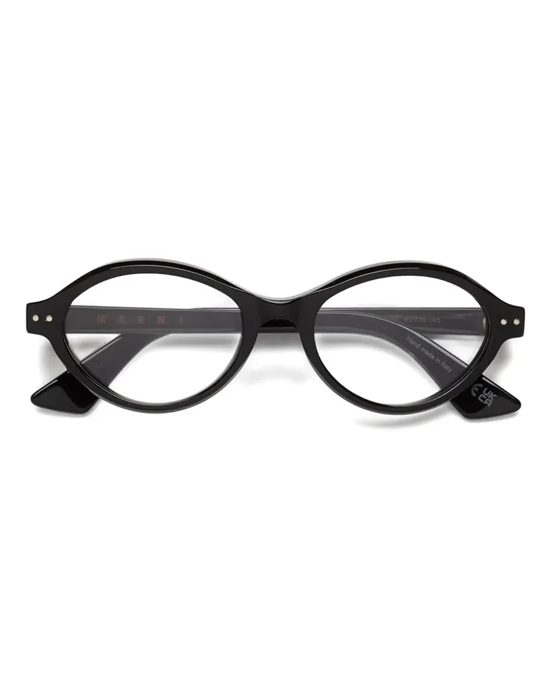 Marni oval-frame glasses - Schwarz Schwarz