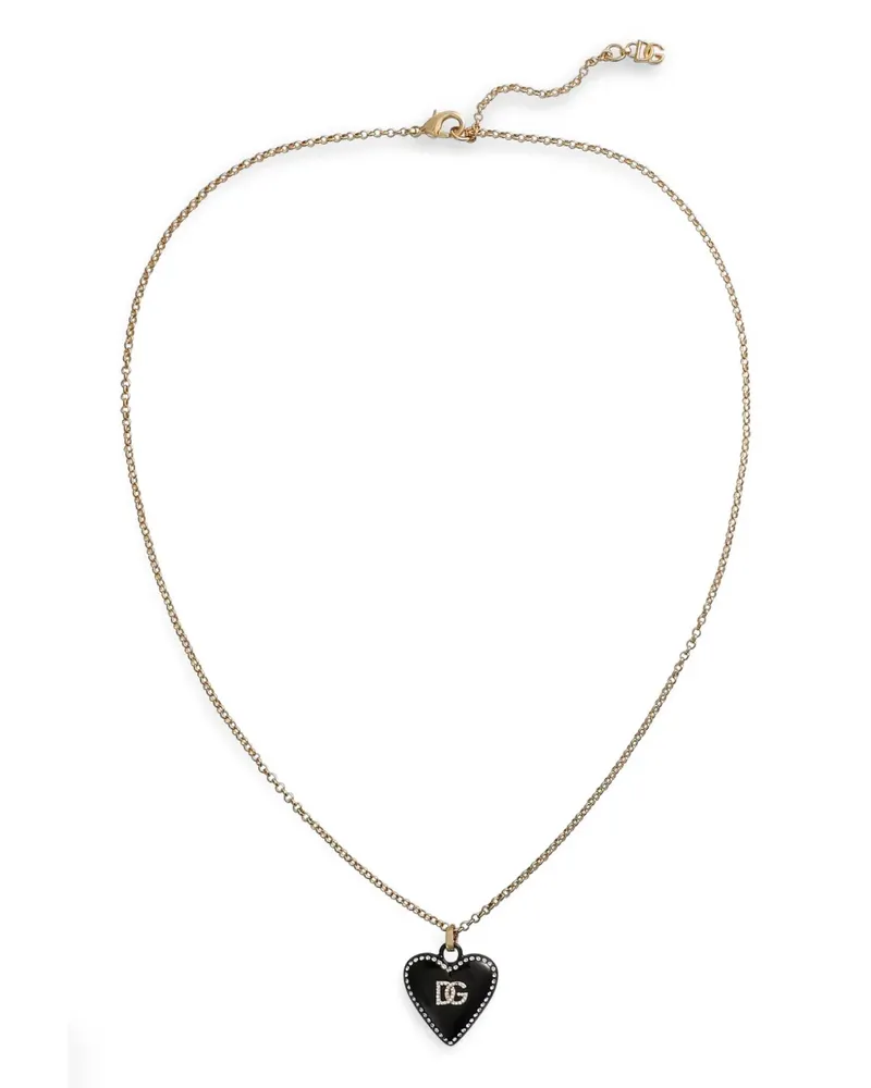 Dolce & Gabbana Halskette mit Herzanhänger - Gold Gold