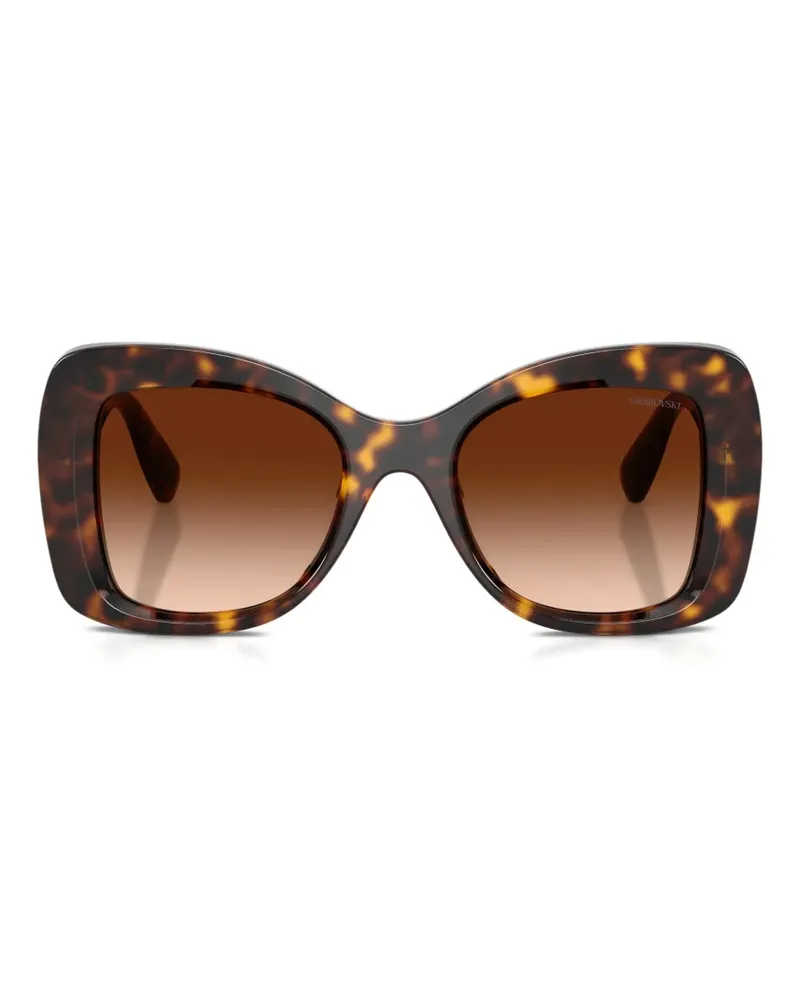 Swarovski crystal-embellished square-frame sunglasses - Braun Braun