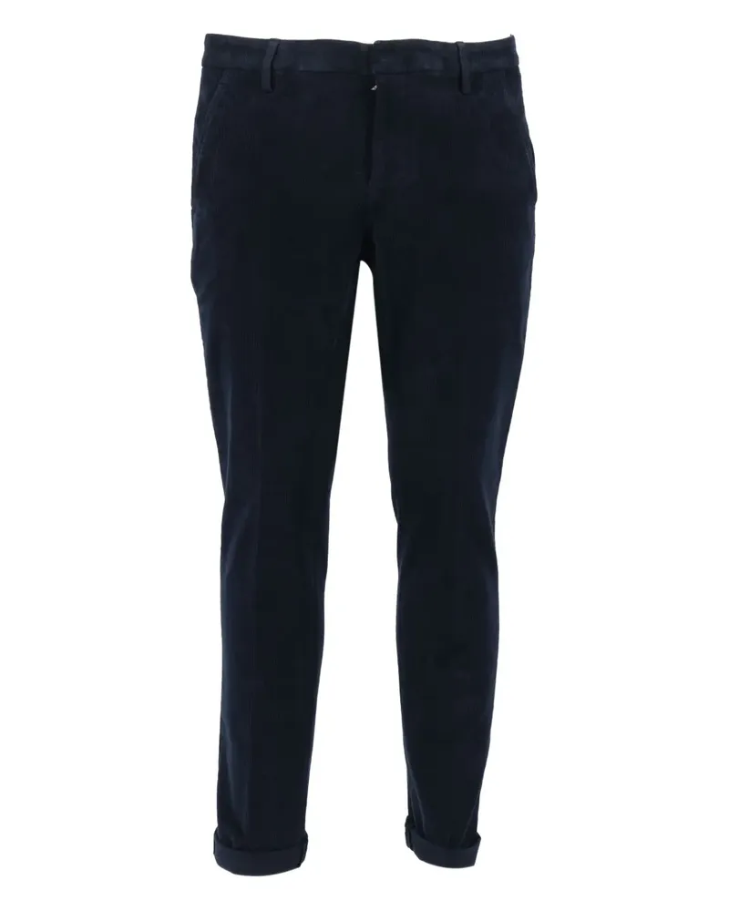 Dondup Gerade Cordhose - Blau Blau