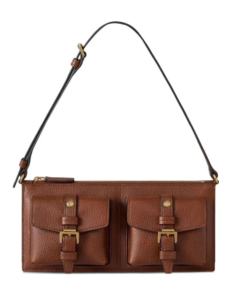 Mulberry Mini Roxanne buckled shoulder bag - Braun Braun
