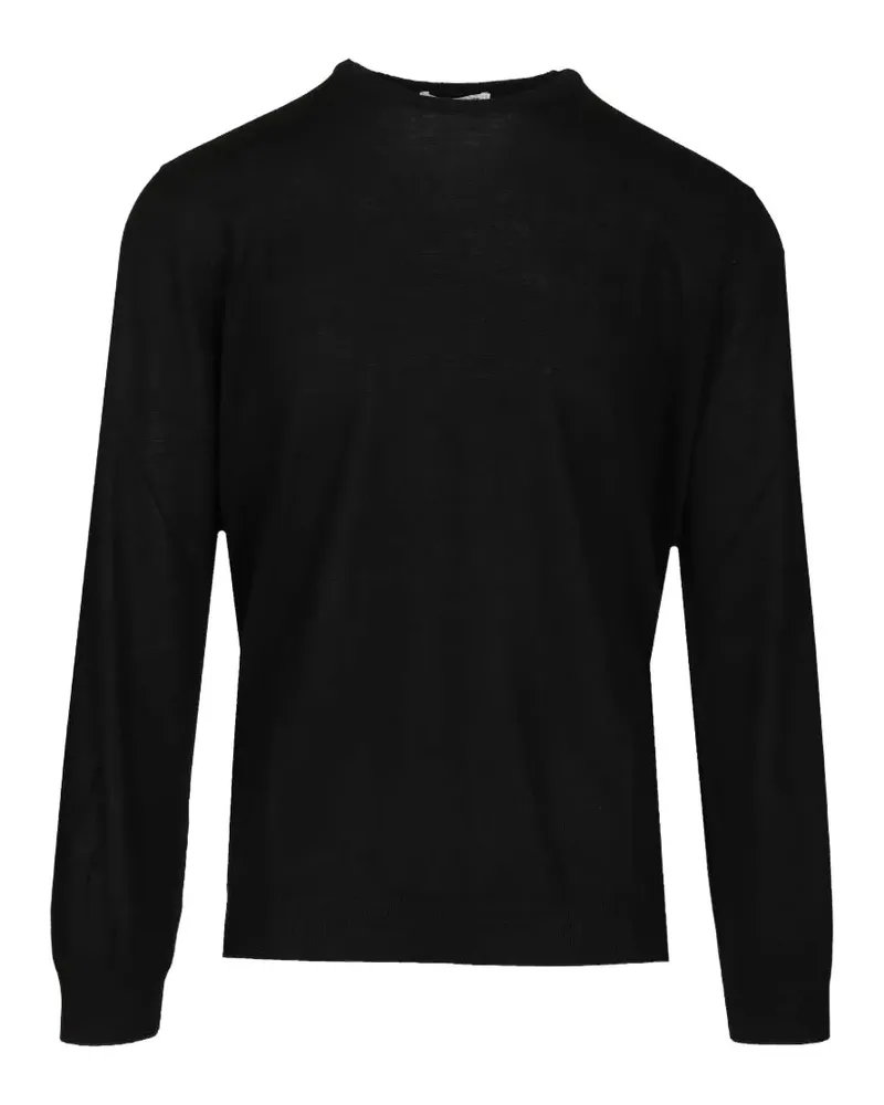 Al Duca D’Aosta 1902 Pullover aus Merinowolle - Schwarz Schwarz