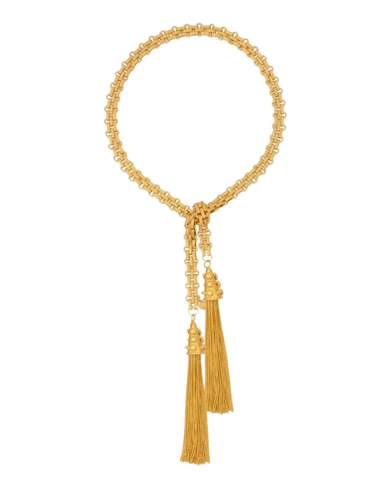 Sylvia Toledano Halskette mit Quastendetail - Gold Gold