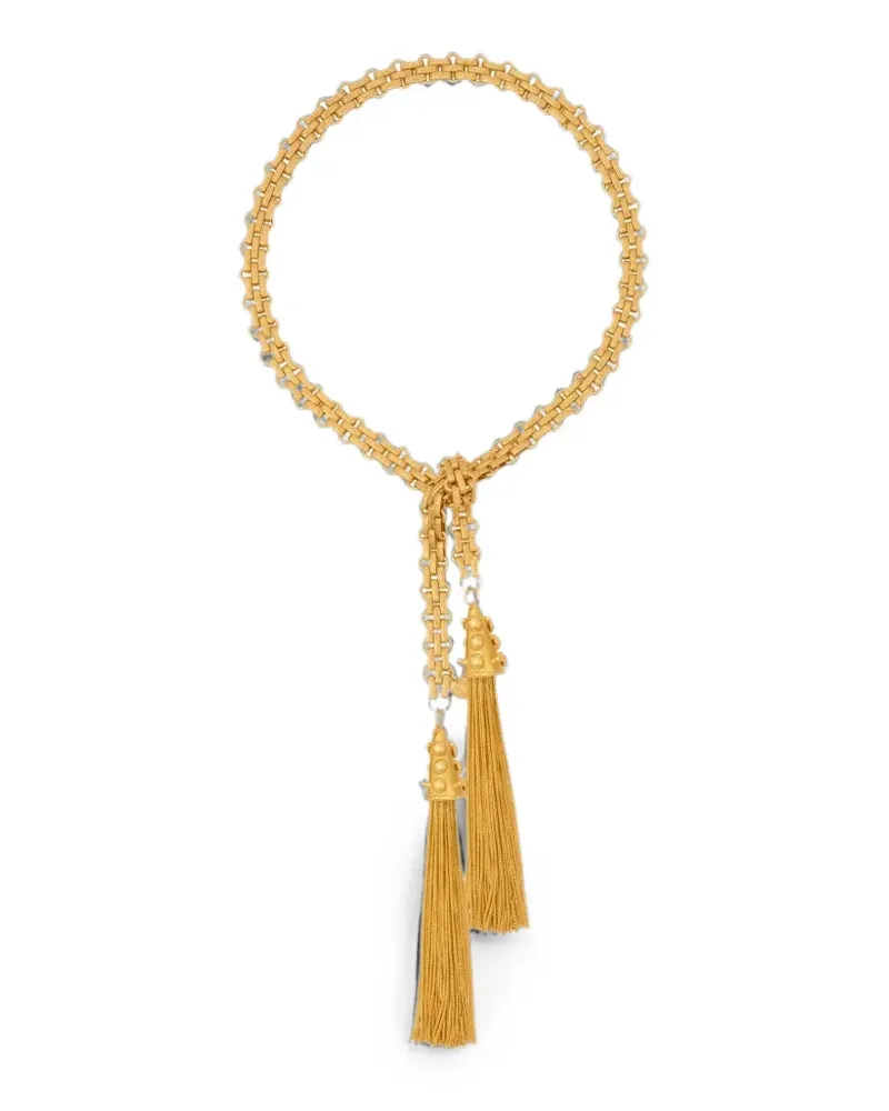 Sylvia Toledano tassel-detail chain-link necklaces - Gold Gold