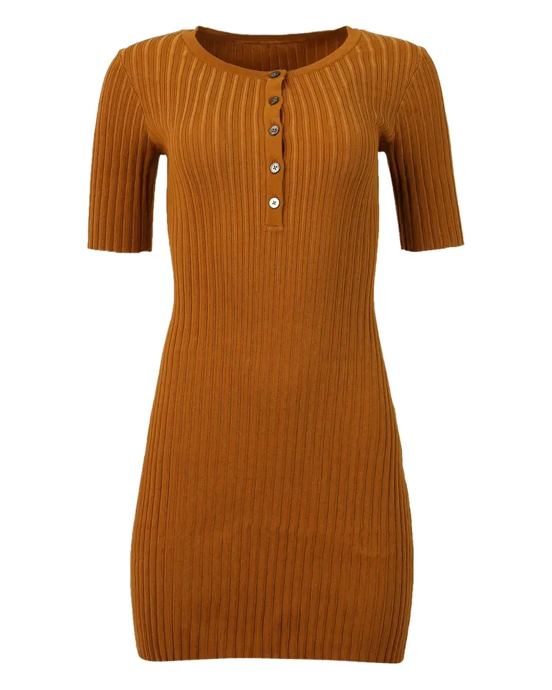 LHD button knit samphire dress - Braun Braun
