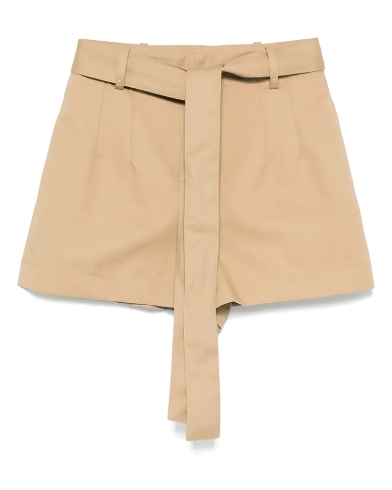 Moncler Shorts mit Gürtel - Braun Braun