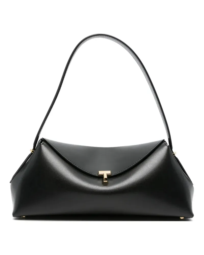 Totême Handtasche mit T-Verschluss - Schwarz Schwarz