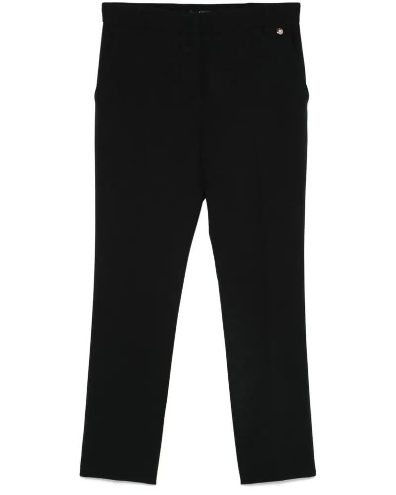 Liu Jo Klassische Tapered-Hose - Schwarz Schwarz