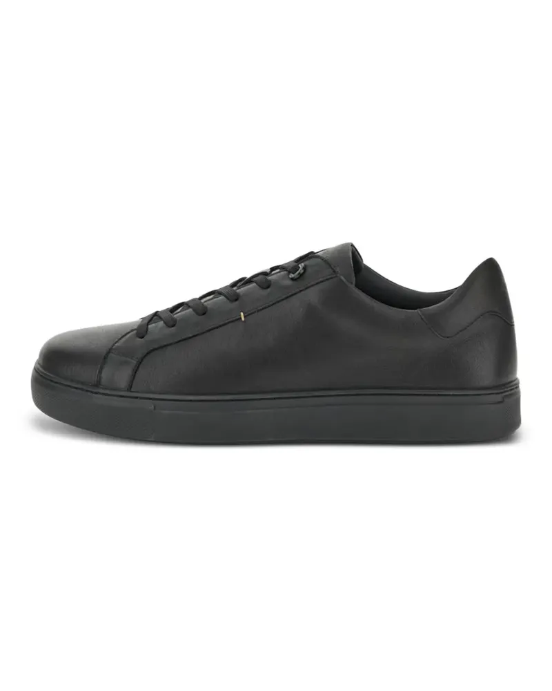 Paul & Shark Sneakers aus Leder - Schwarz Schwarz
