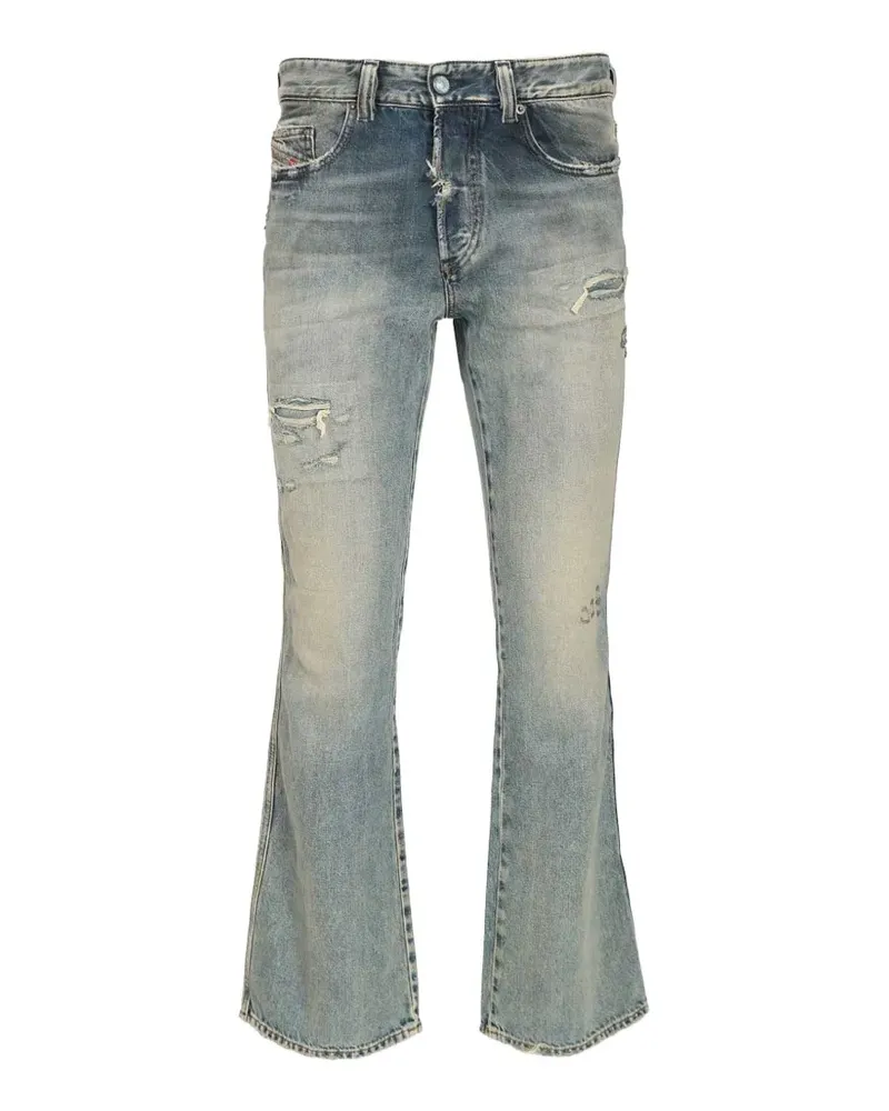 Diesel 1998 distressed-detail bootcut jeans - Blau Blau
