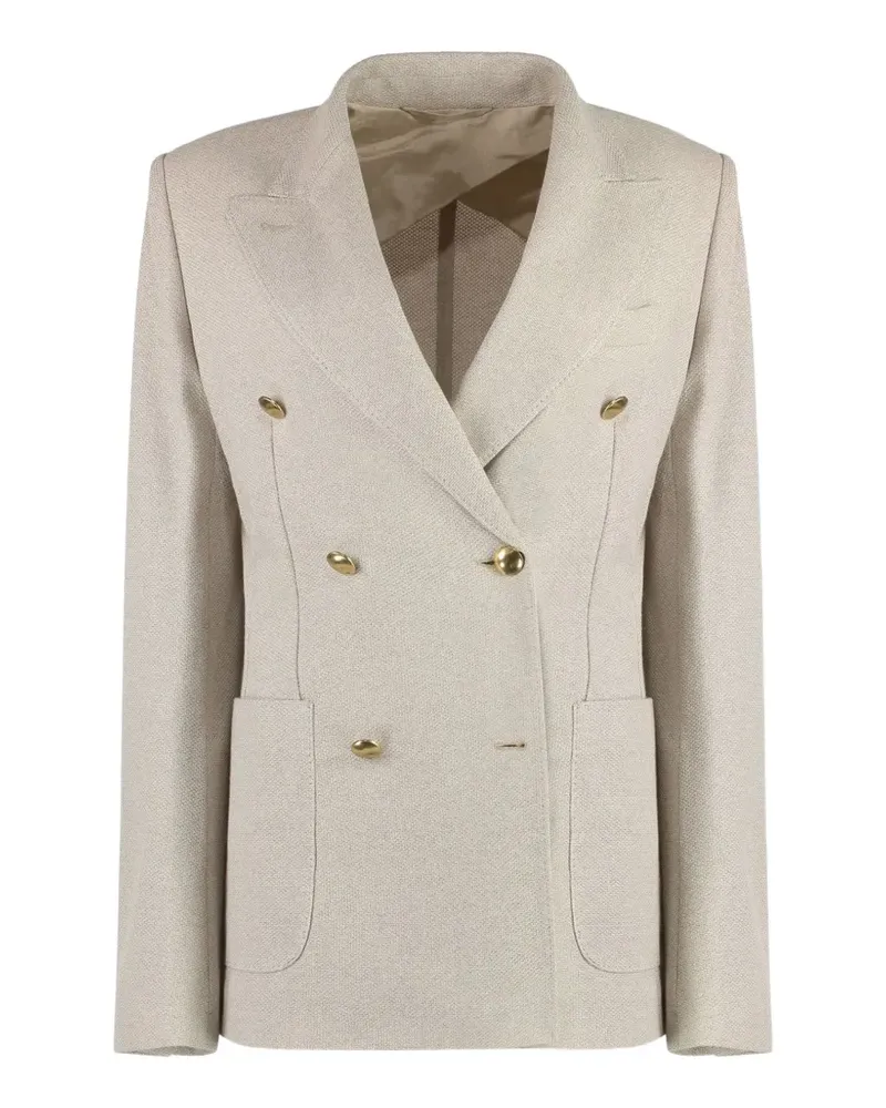 Max Mara Vanadio double-breasted blazer - Nude Nude