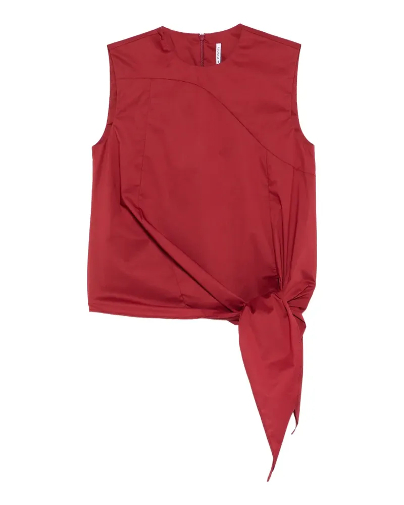 Liviana Conti Gwen knot-detail top - Rot Rot