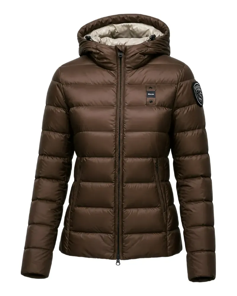 Blauer Charme hooded padded jacket - Braun Braun