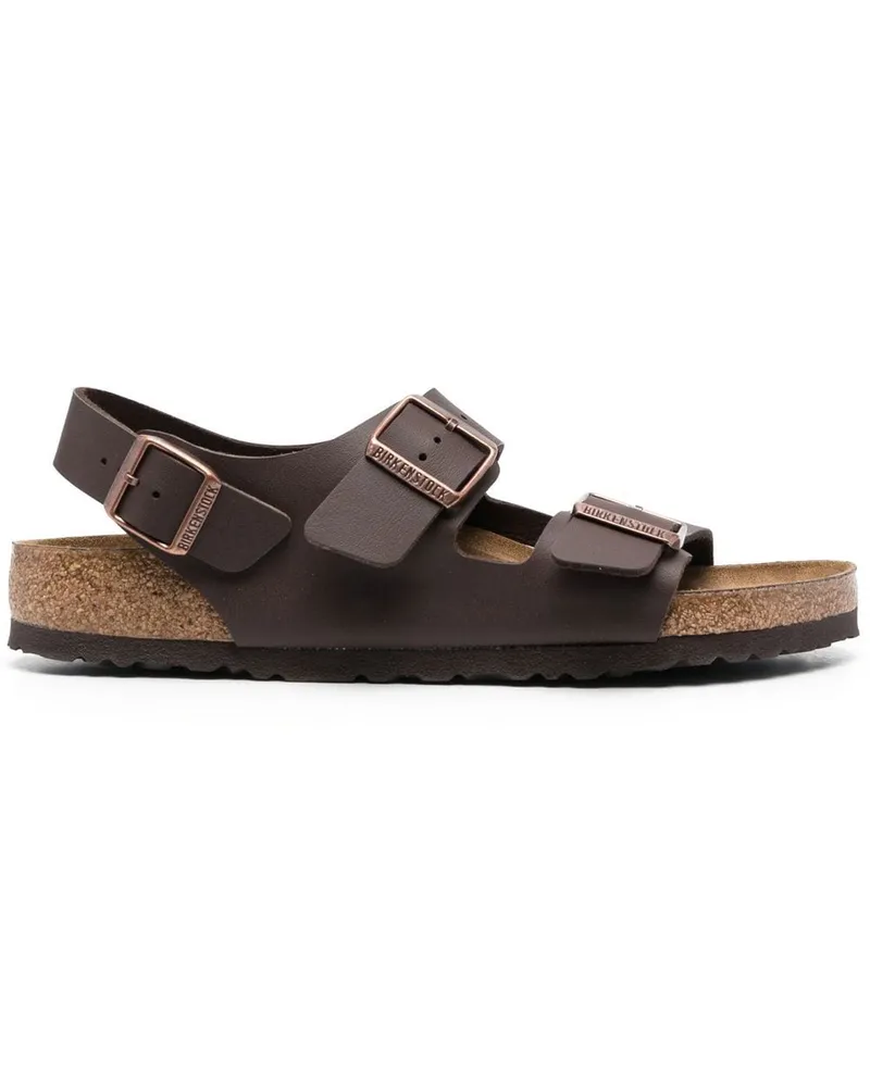 Birkenstock Milano Sandalen mit Slingback-Riemen - Braun Braun