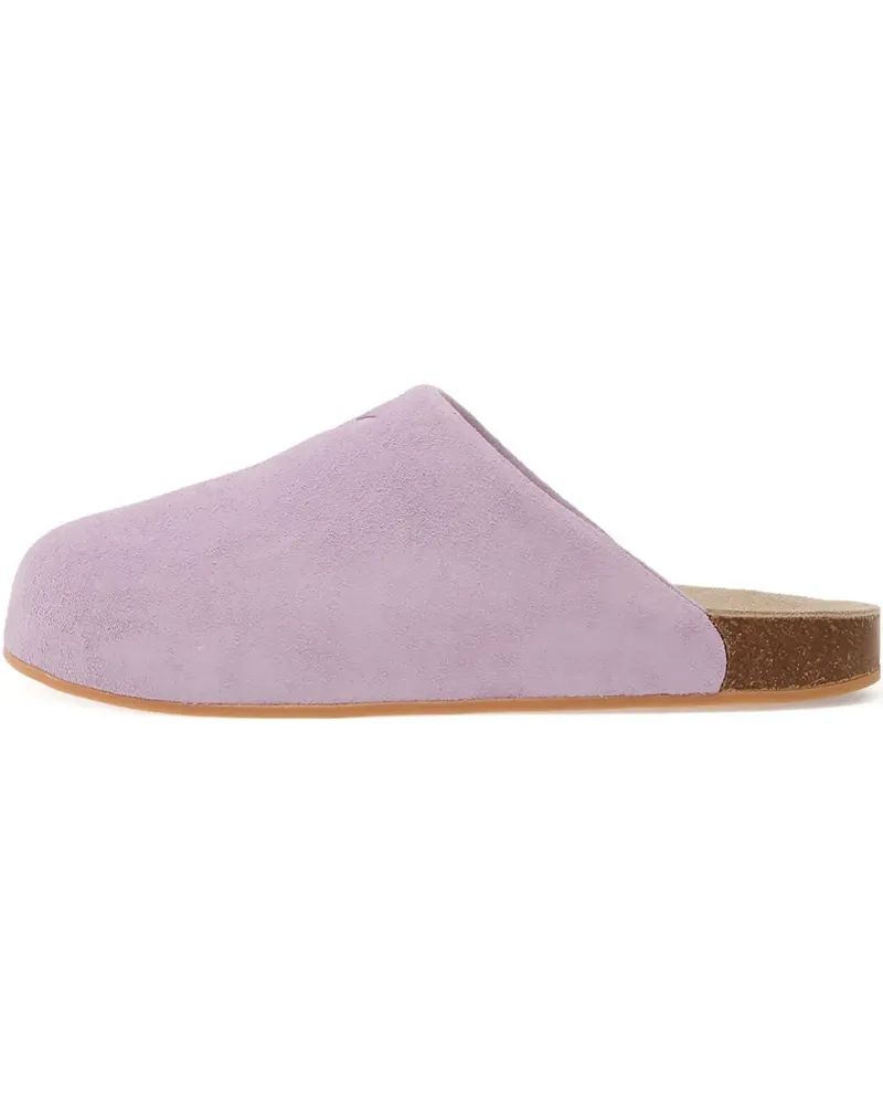 adidas Adimule logo-embossed slippers - Violett Violett