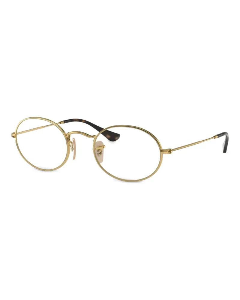 Ray Ban oval glasses - Gold Gold