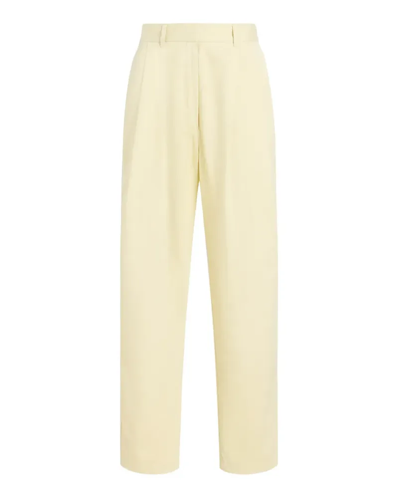 Proenza Schouler Taya Hose mit Falten - Gelb Gelb