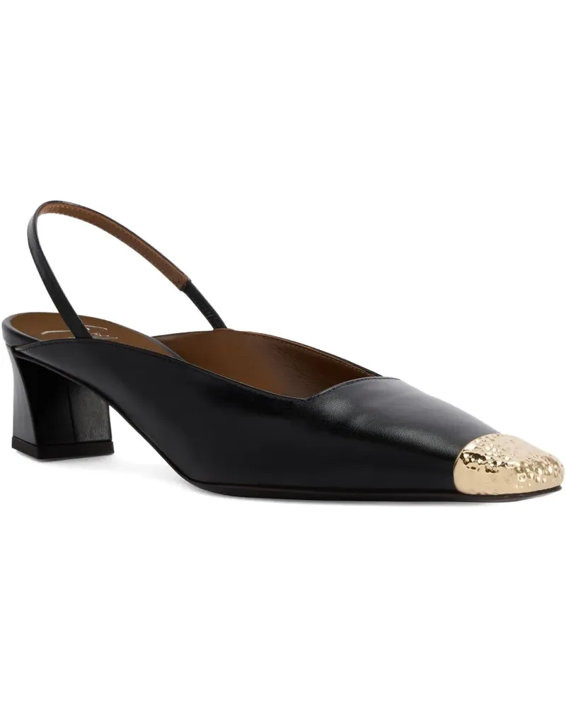 Giuseppe Zanotti Pumps aus Leder - Schwarz Schwarz