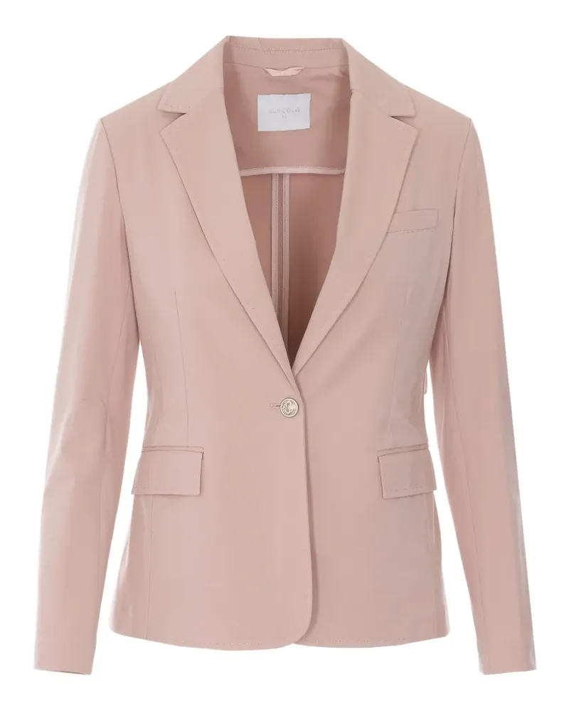CIRCOLO 1901 single-breasted peak-lapels blazer - Rosa Rosa