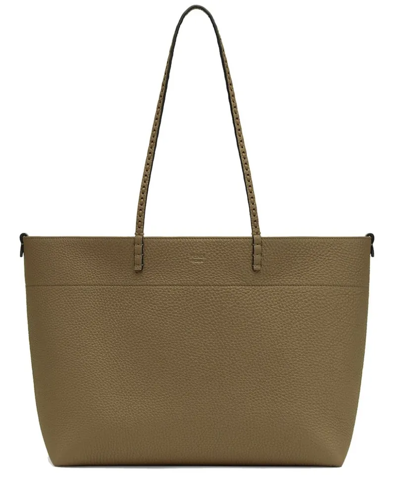 Fendi Mittelgroße Roll Tote Bag - Grün Grün