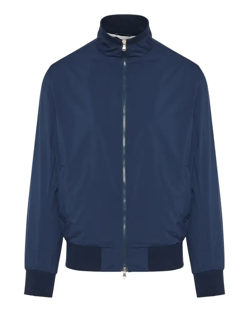 BARBA zip-fastening jacket - Blau Blau