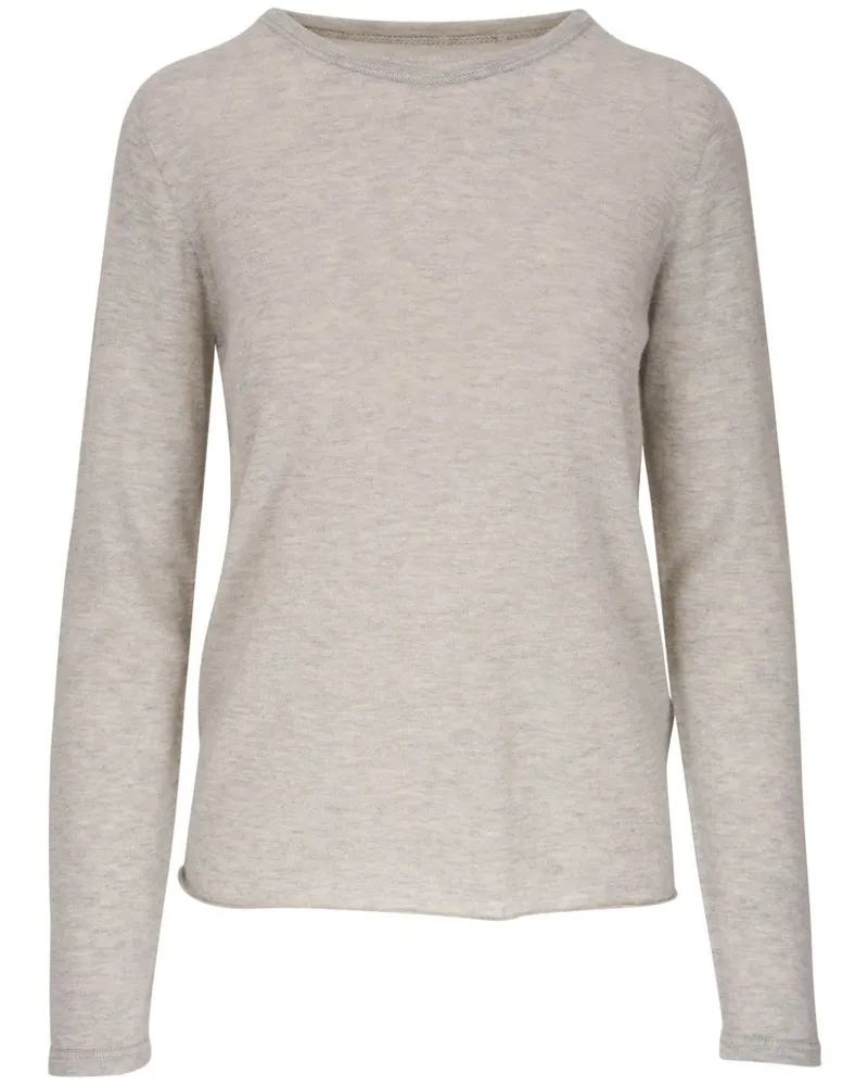 Majestic Kaschmirpullover mit Rundhalsausschnitt - Nude Nude