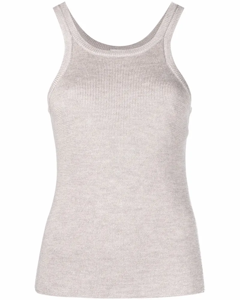 Magda Butrym Gestricktes Tanktop - Nude Nude