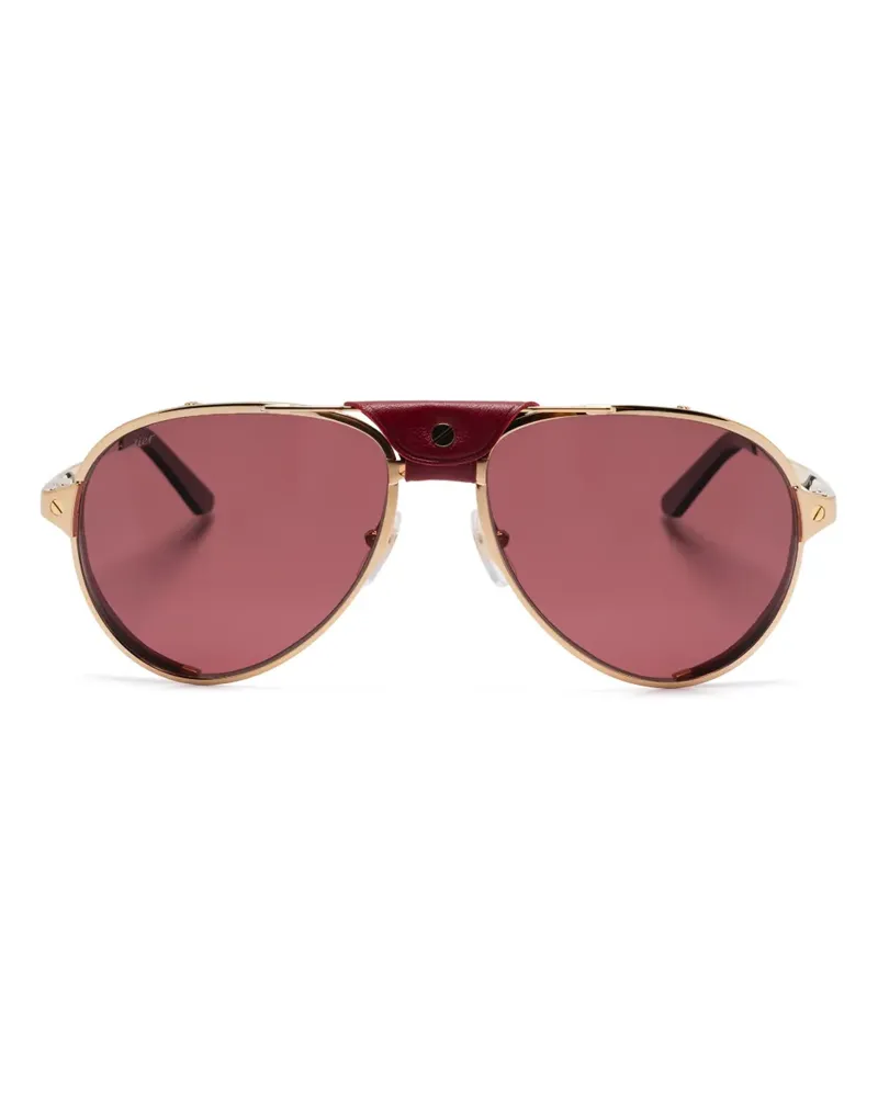 Cartier Santos de Cartier Pilotenbrille - Gold Gold