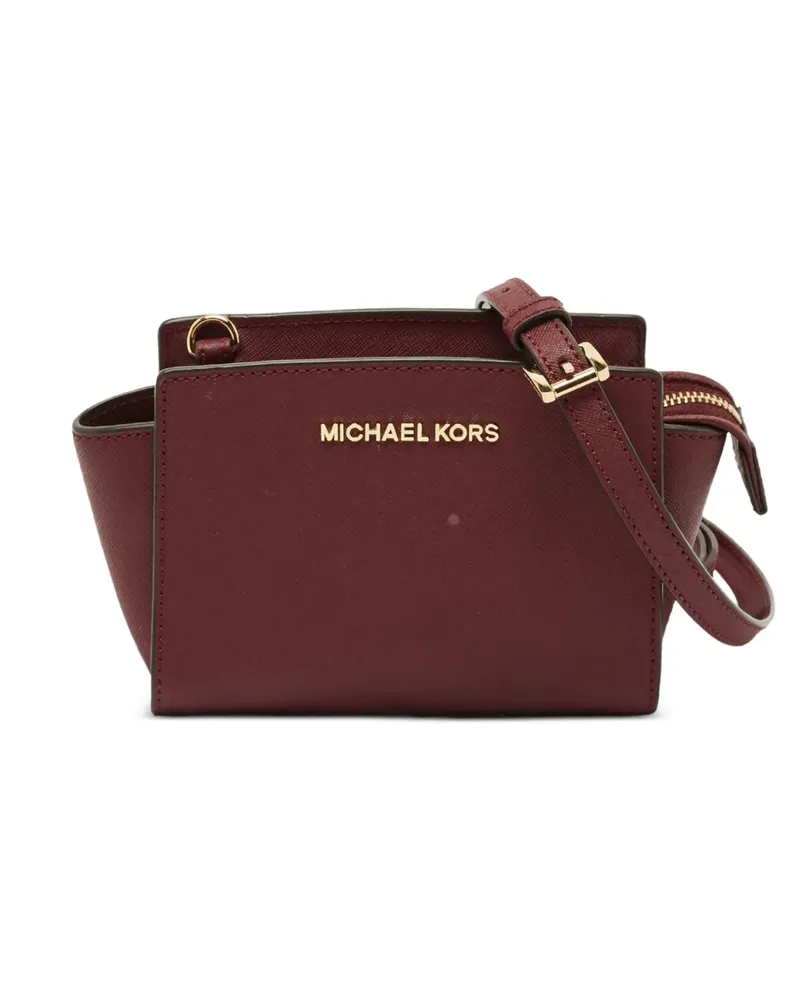 Michael Kors Mini Selma Umhängetasche - Rot Rot
