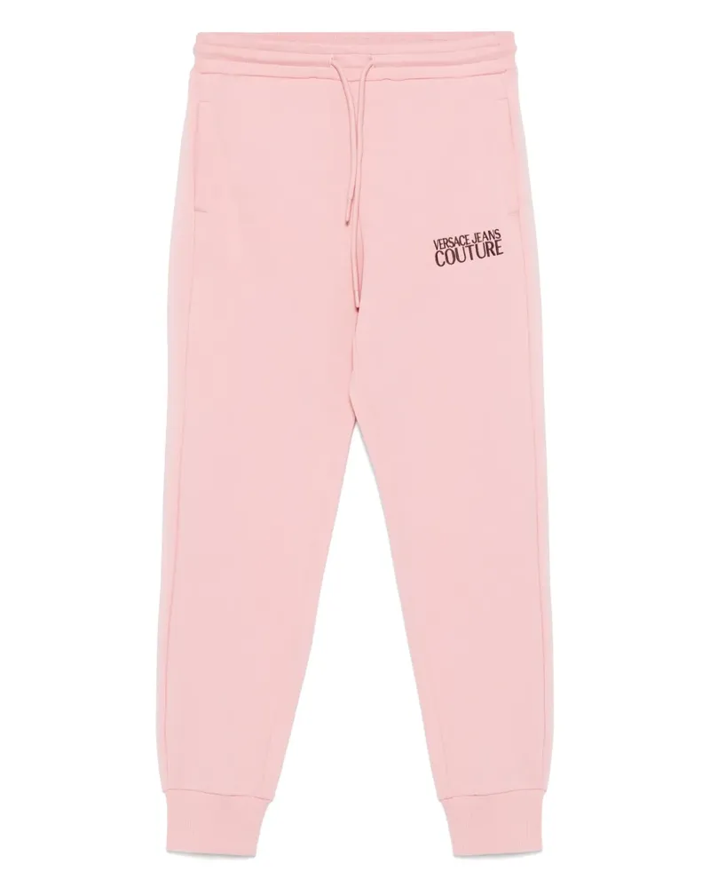 Versace Jeans Jogginghose mit Logo-Stickerei - Rosa Rosa