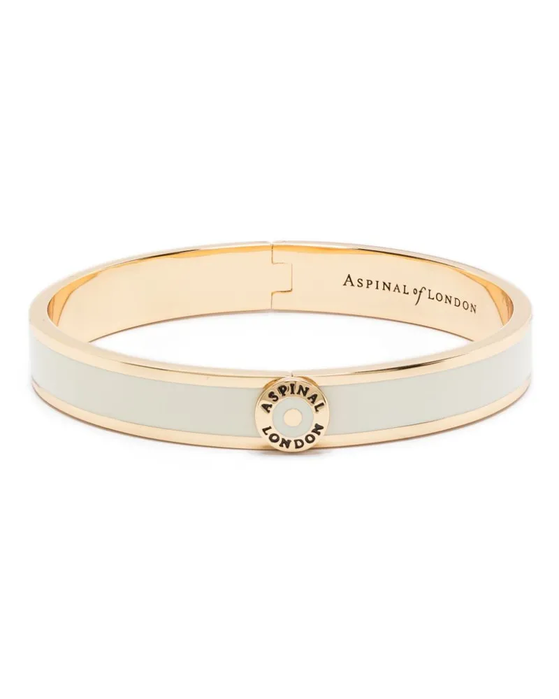 Aspinal of London Emaillierter Armreif - Gold Gold