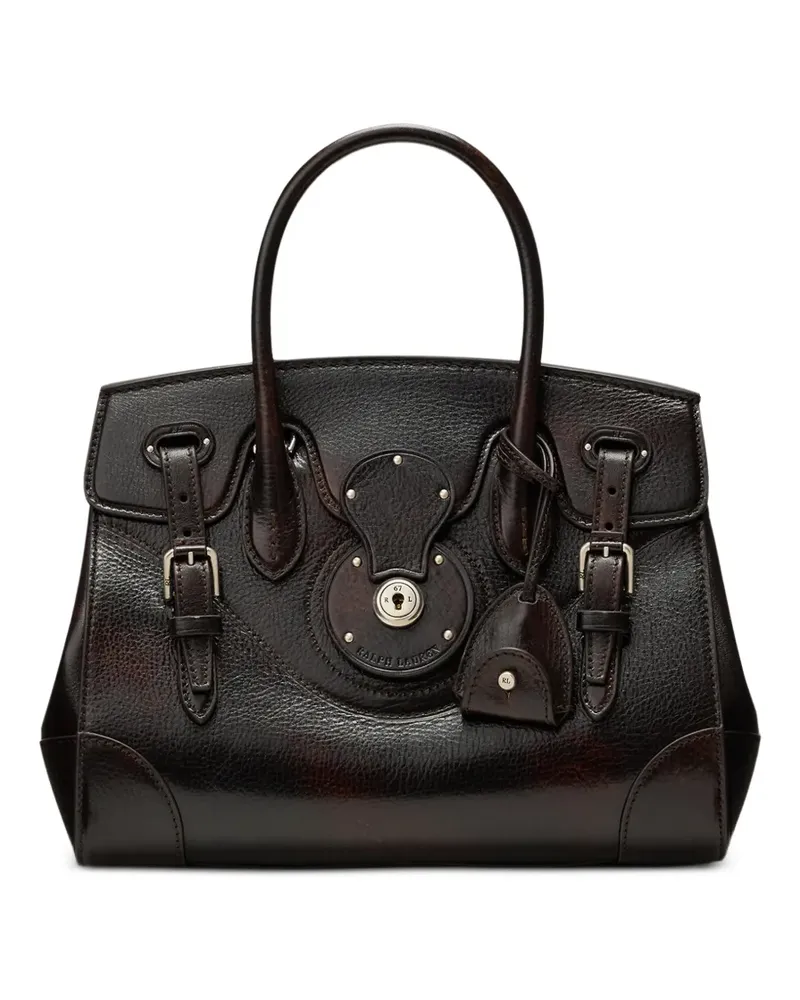 Ralph Lauren Soft Ricky Tote Bag im Distressed-Look - Braun Braun