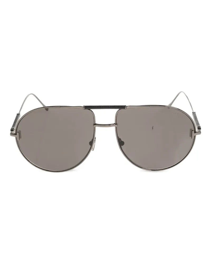 Tom Ford Getönte Pilotenbrille - Grau Grau
