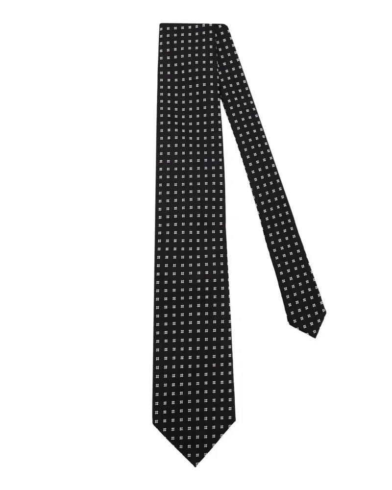 Tom Ford Krawatte aus Seide - Schwarz Schwarz