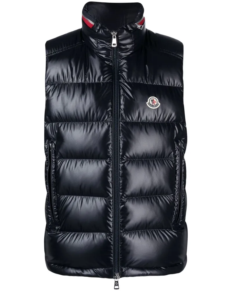 Moncler Gefütterte Ouse Weste Blau