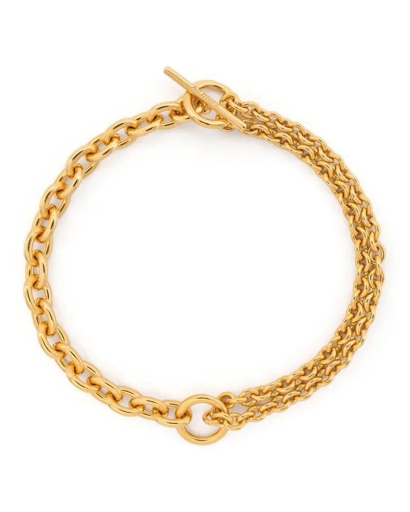 ALL BLUES Kettenarmband im Layering-Look - Gold Gold
